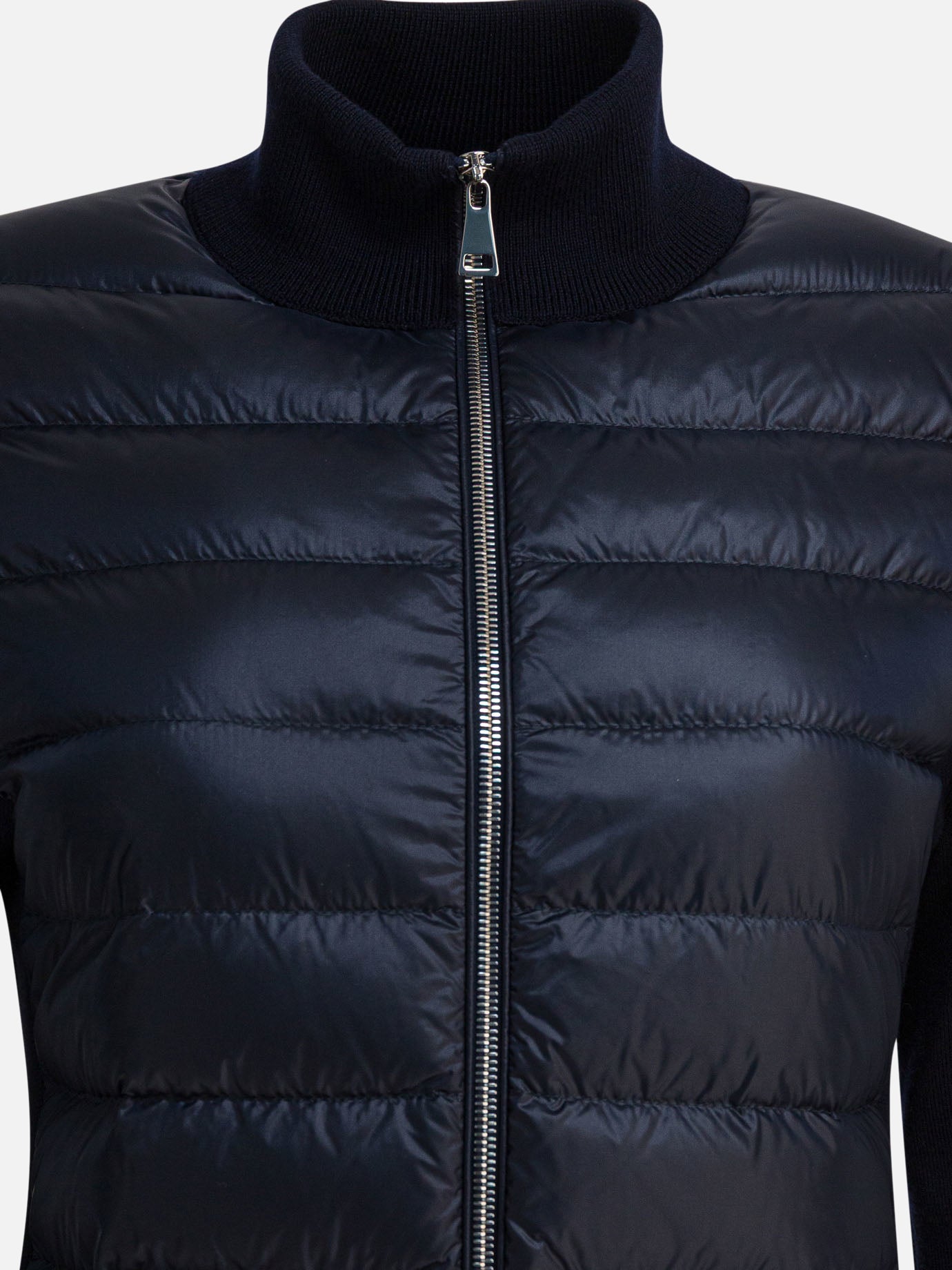 Quilted & Utility Jackets Logo  Blue - Moncler Women | PDP | VIETTI Online Store | Zoom-Modal_3
