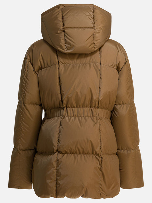 Down jackets Logo  Beige - Moncler Women | PLP | VIETTI Online Store | 2
