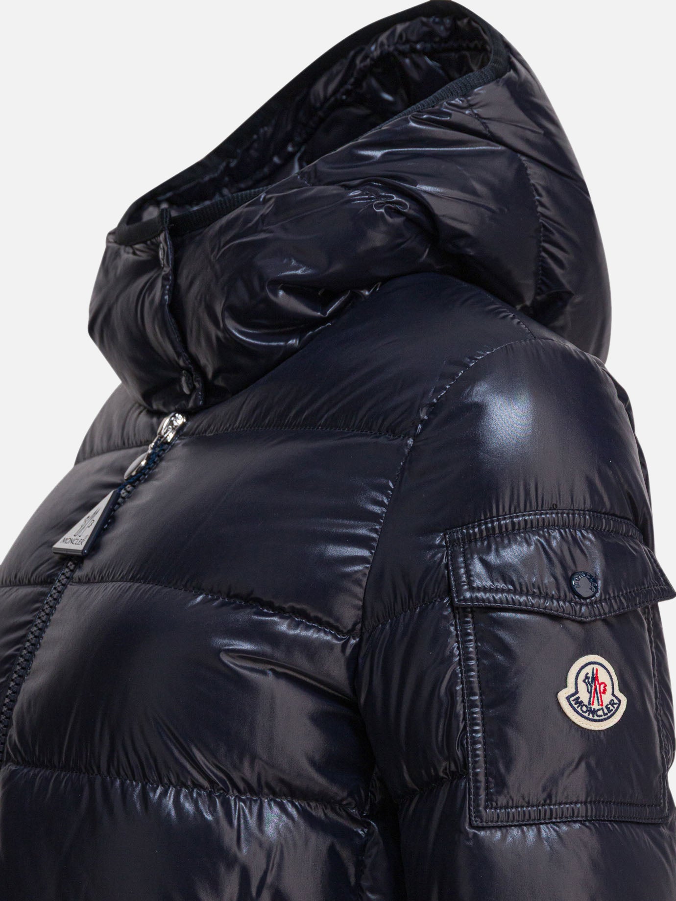Down jackets Logo  Blue - Moncler Women | PDP | VIETTI Online Store | Zoom-Modal_4

