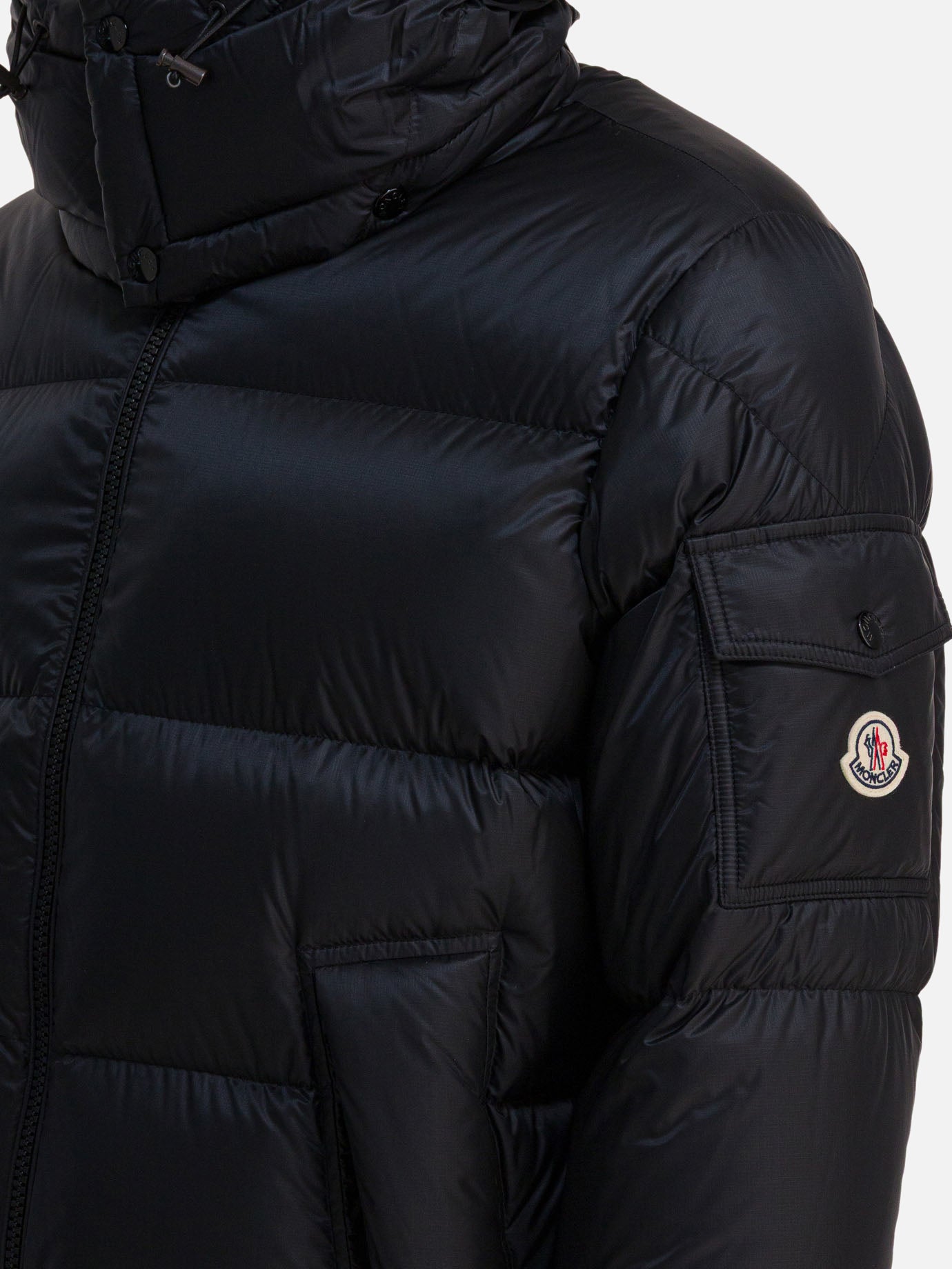 Down jackets Logo  Black - Moncler Men | PDP | VIETTI Online Store | Zoom-Modal_4
