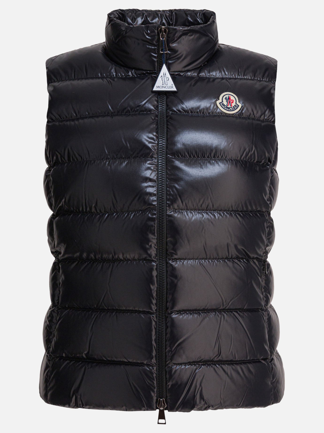 Vest jackets Logo  Black - Moncler Women | PDP | VIETTI Online Store | thumbnail
