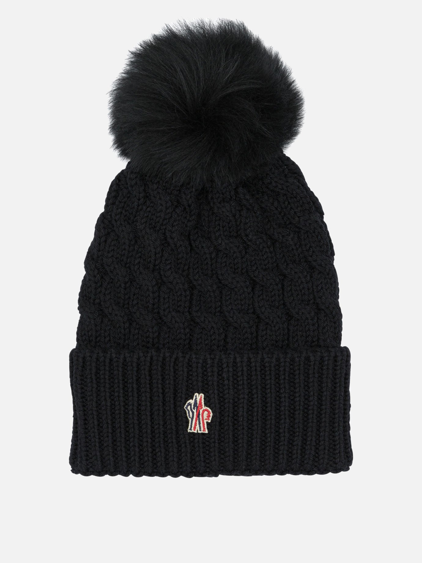 Beanies Logo  Black - Moncler Grenoble Women | PDP | VIETTI Online Store | thumbnail