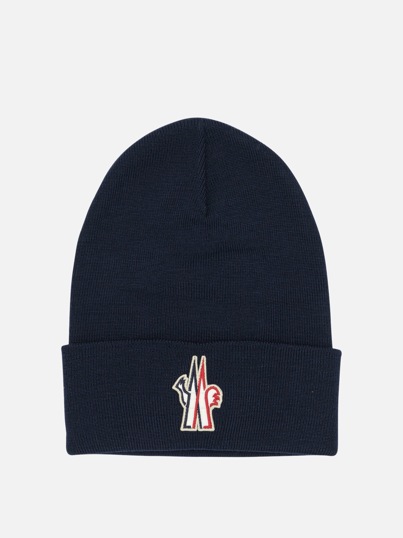 Beanies Logo  Blue - Moncler Grenoble Men | PDP | VIETTI Online Store | thumbnail