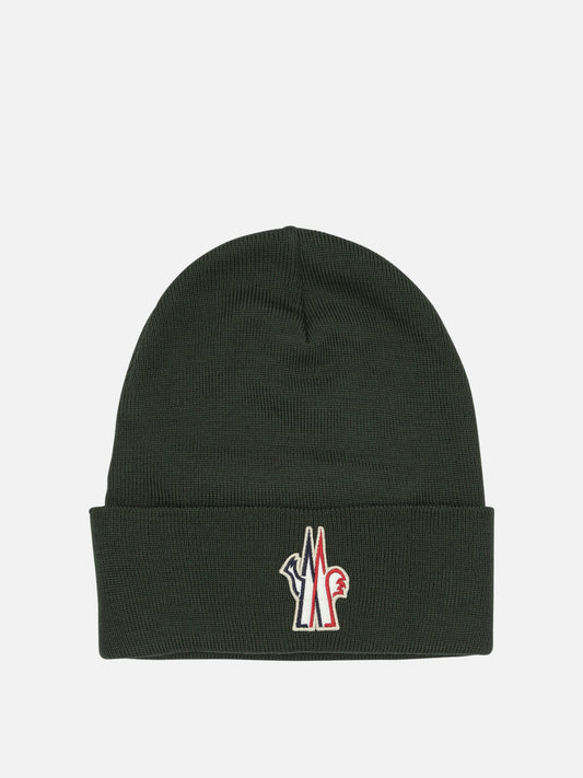 Beanies Logo  Green - Moncler Grenoble Men | PLP | VIETTI Online Store 
