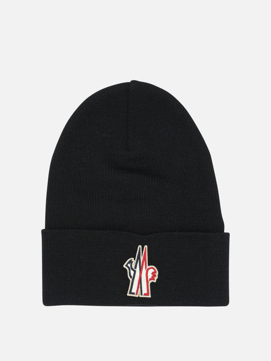 Beanies Logo  Black - Moncler Grenoble Men | PLP | VIETTI Online Store 
