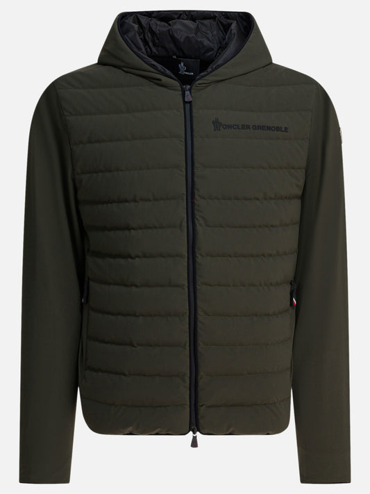 Hoodies Logo  Green - Moncler Grenoble Men | PLP | VIETTI Online Store 
