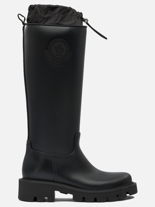 Rain boots 100% pvc - 100% rubber  Black - Moncler Women | PLP | VIETTI Online Store 
