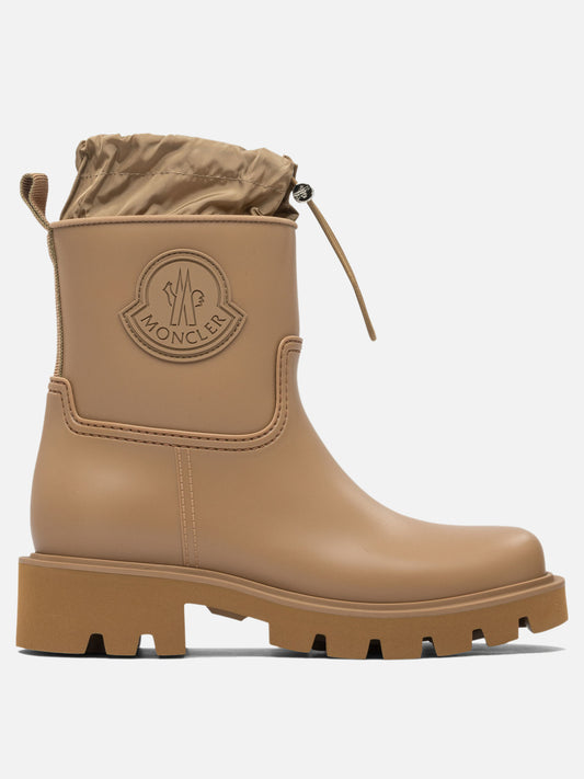 Rain boots 100% pvc - 100% rubber  Beige - Moncler Women | PLP | VIETTI Online Store 
