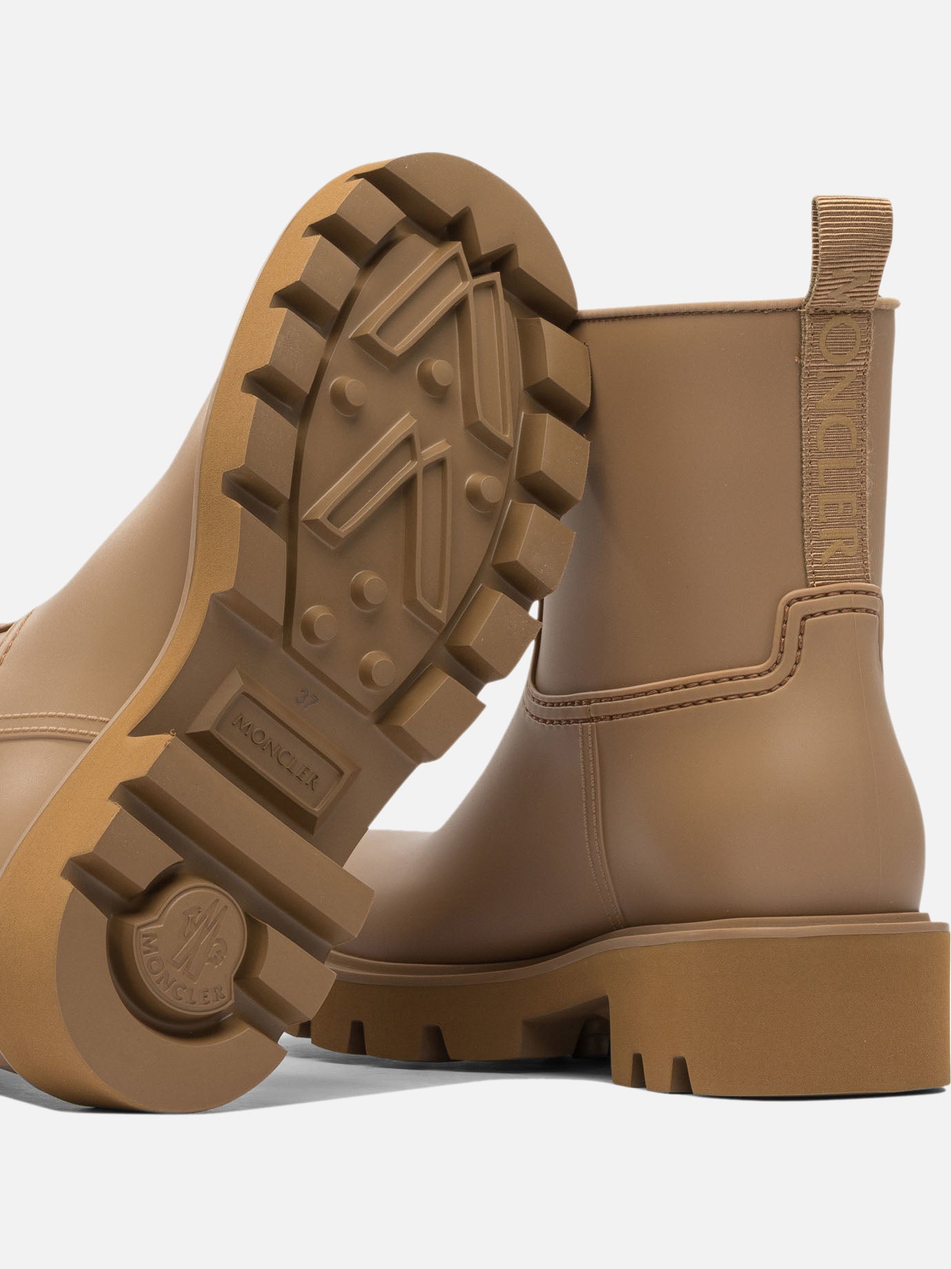 Rain boots 100% pvc - 100% rubber  Beige - Moncler Women | PDP | VIETTI Online Store | thumbnail_5