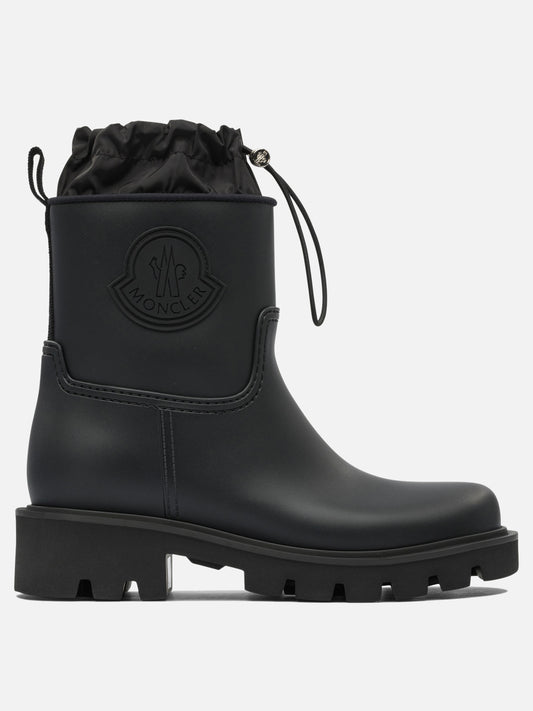Rain boots 100% pvc - 100% rubber  Black - Moncler Women | PLP | VIETTI Online Store 
