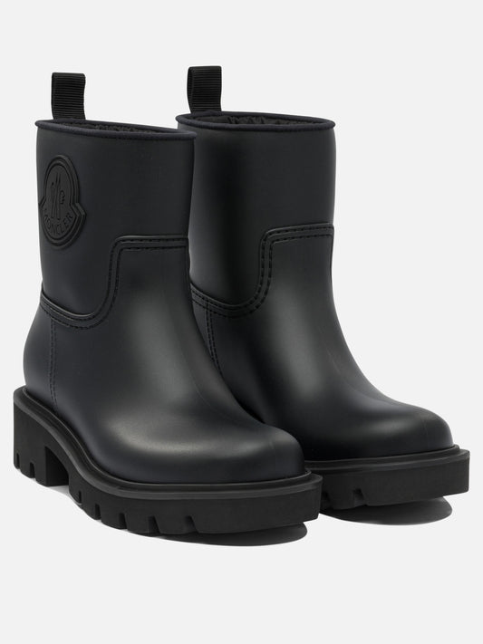 Rain boots 100% pvc - 100% rubber  Black - Moncler Women | PLP | VIETTI Online Store | 2
