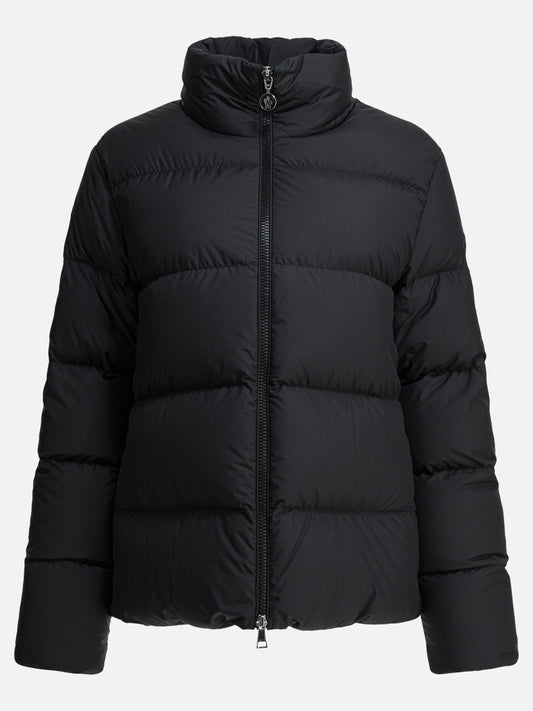 Down jackets Logo  Black - Moncler Women | PLP | VIETTI Online Store 
