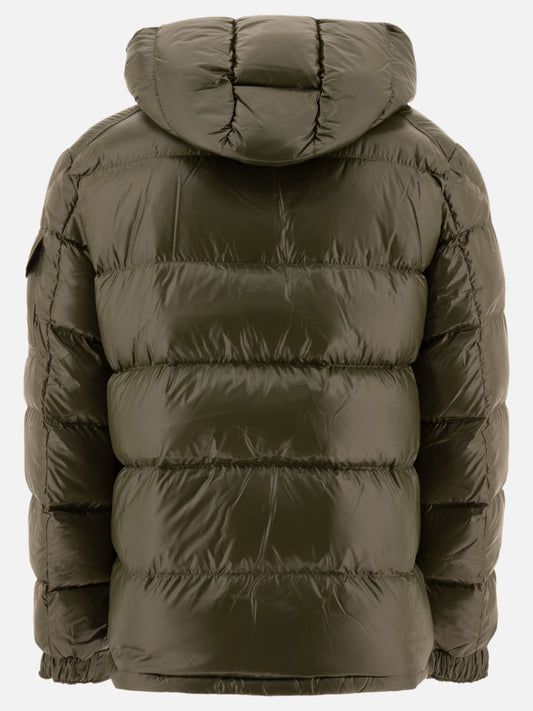 Down jackets Solid colour  Green - Moncler Men | PDP | VIETTI Online Store | 2
