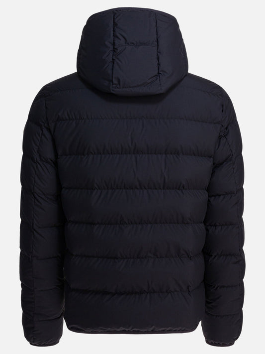 Down jackets Solid colour  Blue - Moncler Men | PLP | VIETTI Online Store | 2
