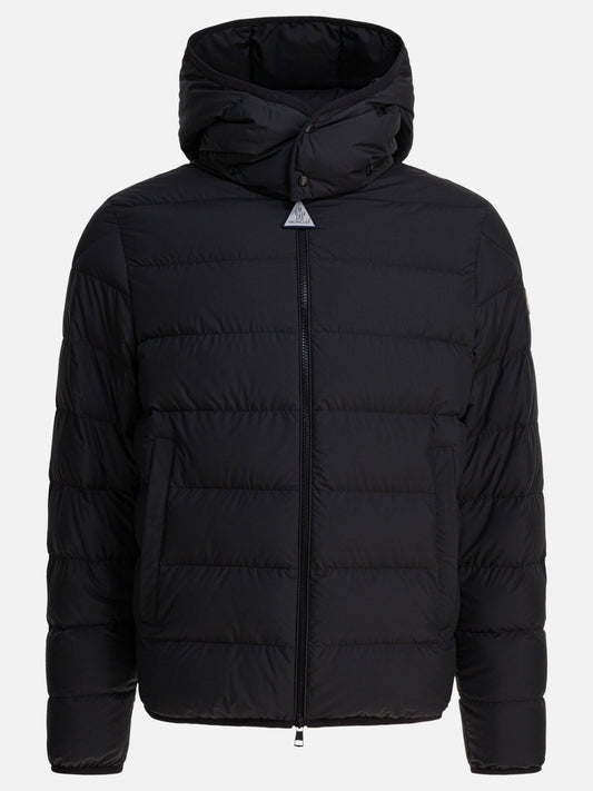 Down jackets Solid colour  Black - Moncler Men | PLP | VIETTI Online Store 
