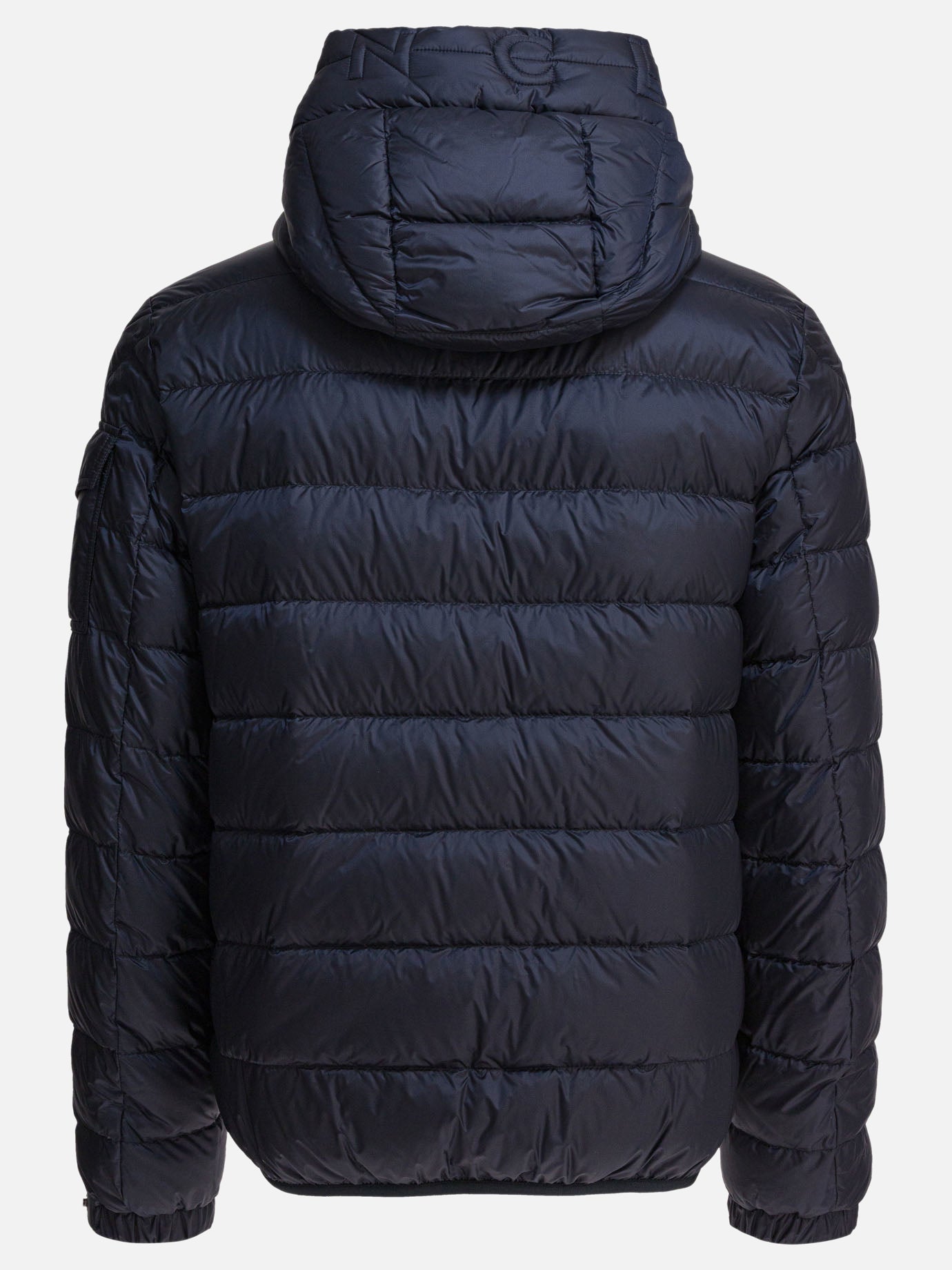 Down jackets Solid colour  Blue - Moncler Men | PDP | VIETTI Online Store | thumbnail_2