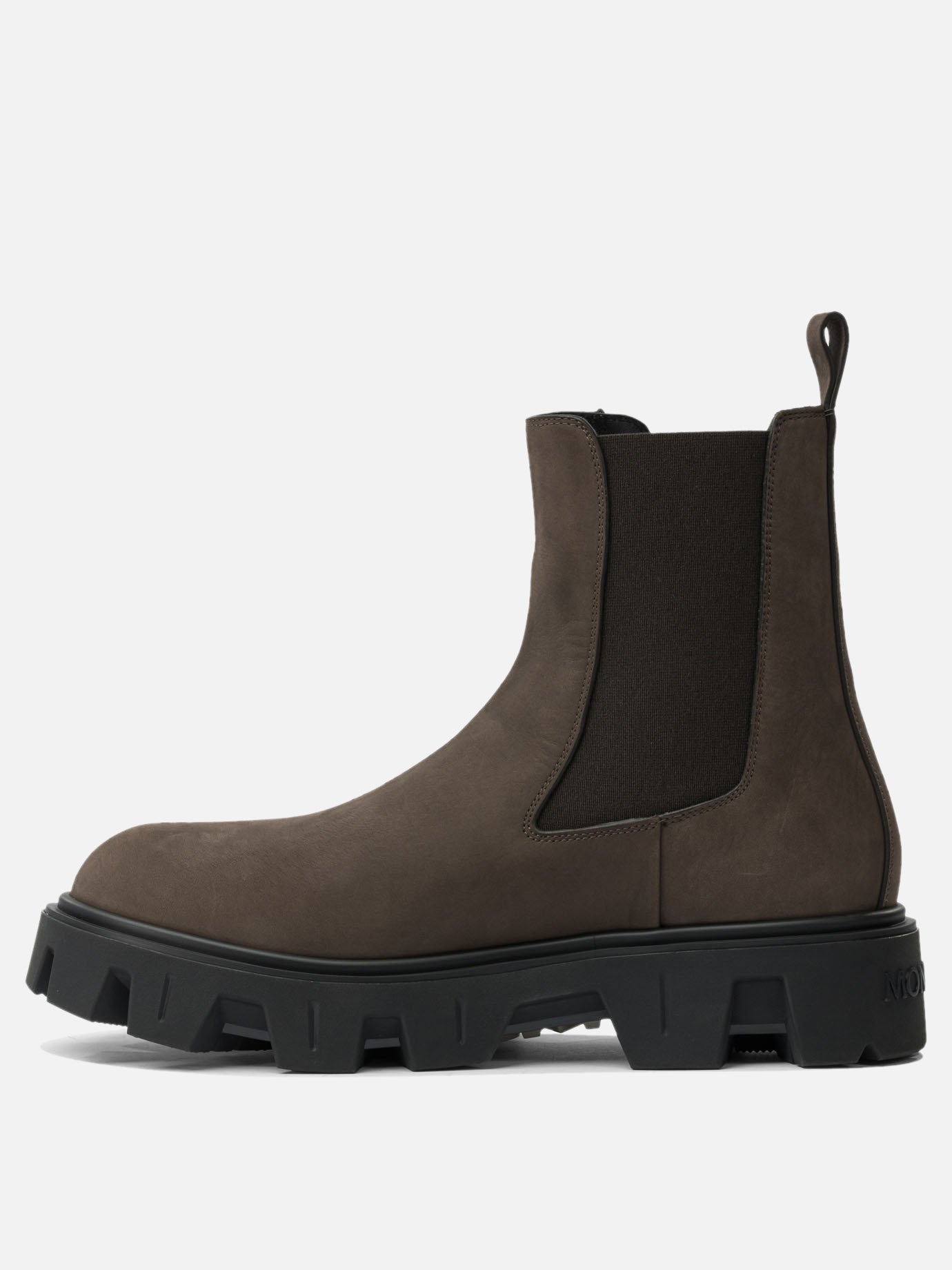 Chelsea boots 100% real leather - 100% polyamide  Brown - Moncler Men | PDP | VIETTI Online Store | thumbnail_3