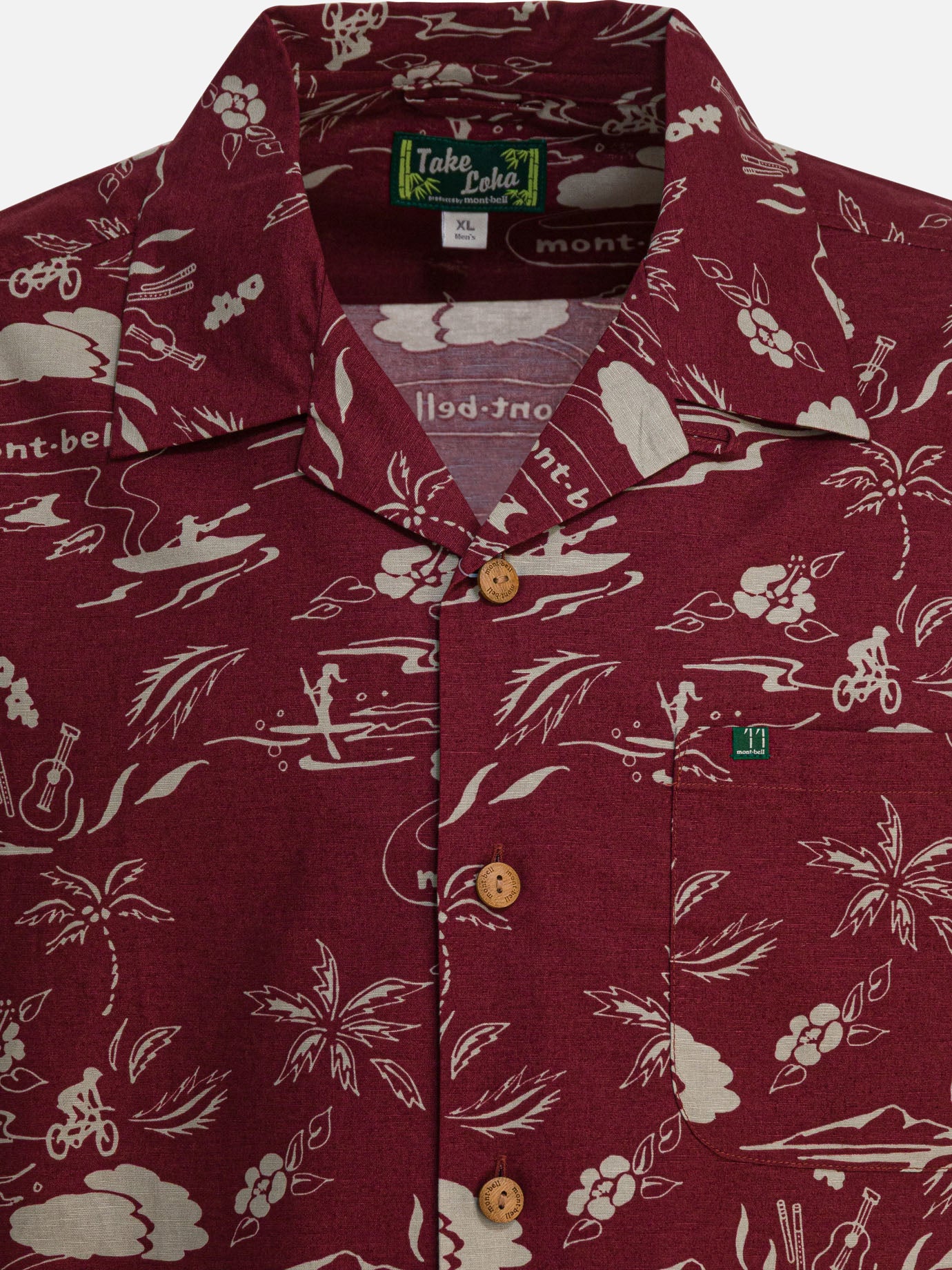 Casual shirts Print  Bordeaux - Montbell Men | PDP | VIETTI Online Store | Zoom-Modal_3
