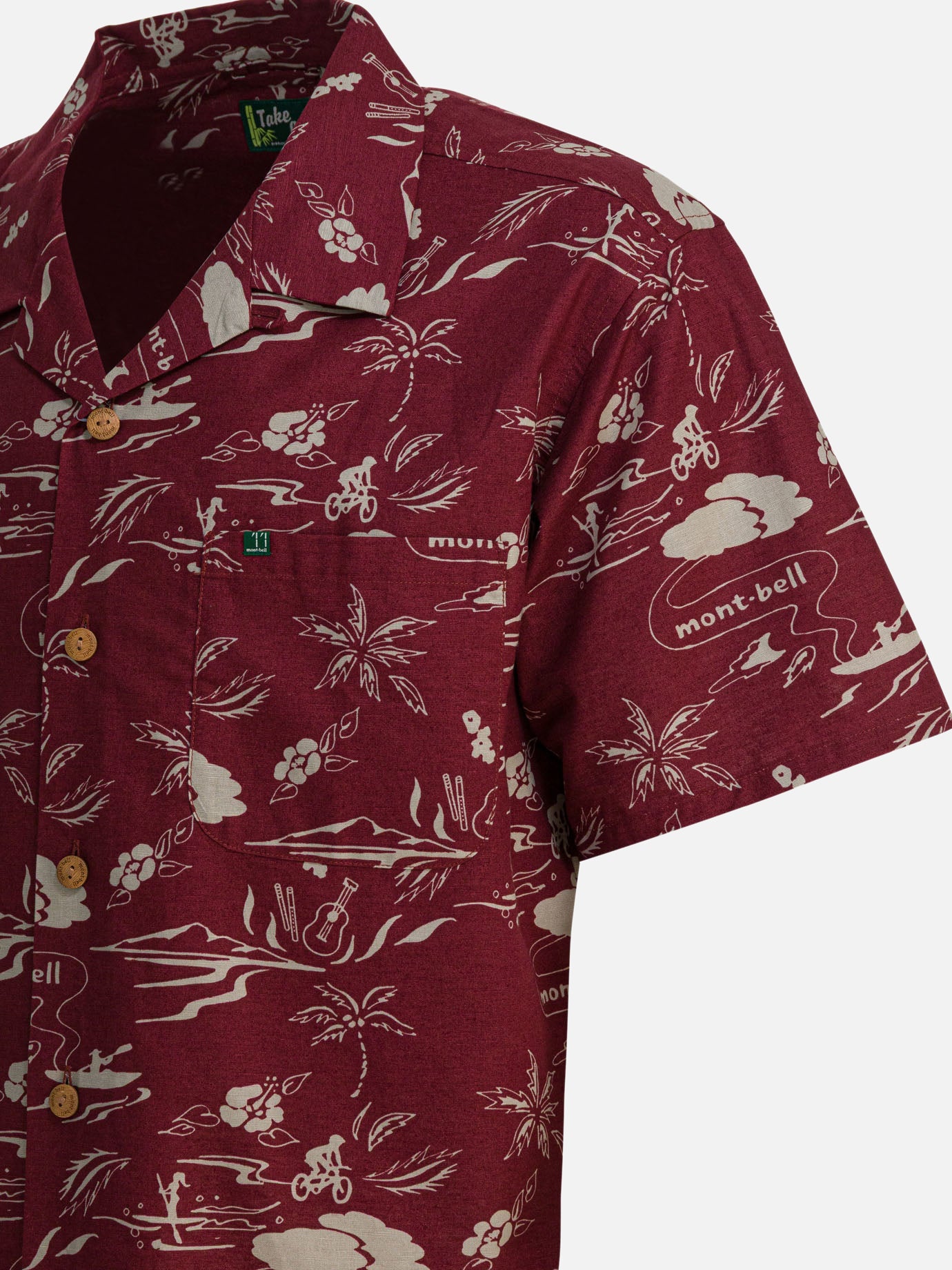 Casual shirts Print  Bordeaux - Montbell Men | PDP | VIETTI Online Store | thumbnail_4