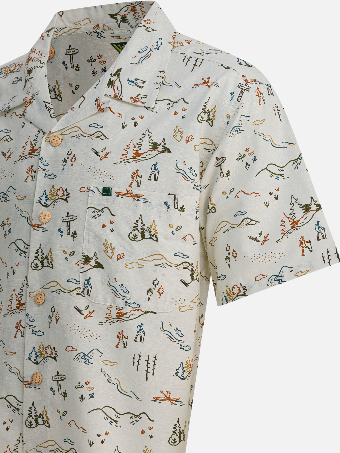 Casual shirts Print  Beige - Montbell Men | PDP | VIETTI Online Store | Zoom-Modal_4
