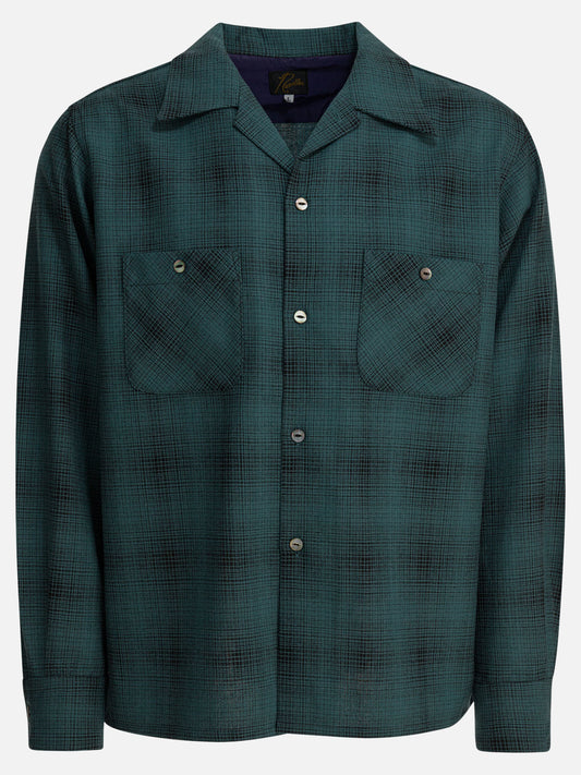 Casual shirts Check  Green - Needles Men | PLP | VIETTI Online Store 
