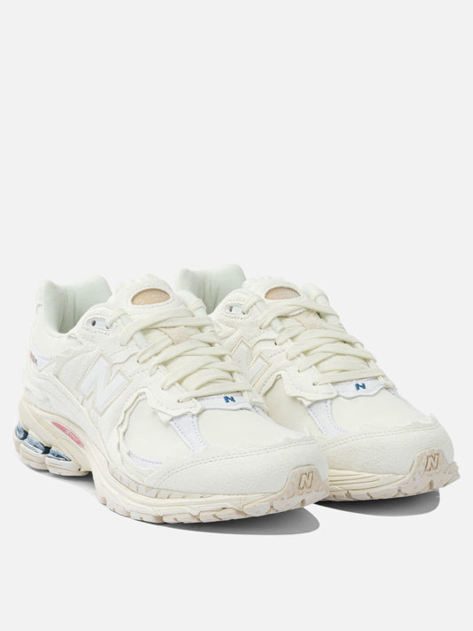 Low top sneakers 100% leather - 100% rubber  White - New Balance Men | PLP | VIETTI Online Store | 2

