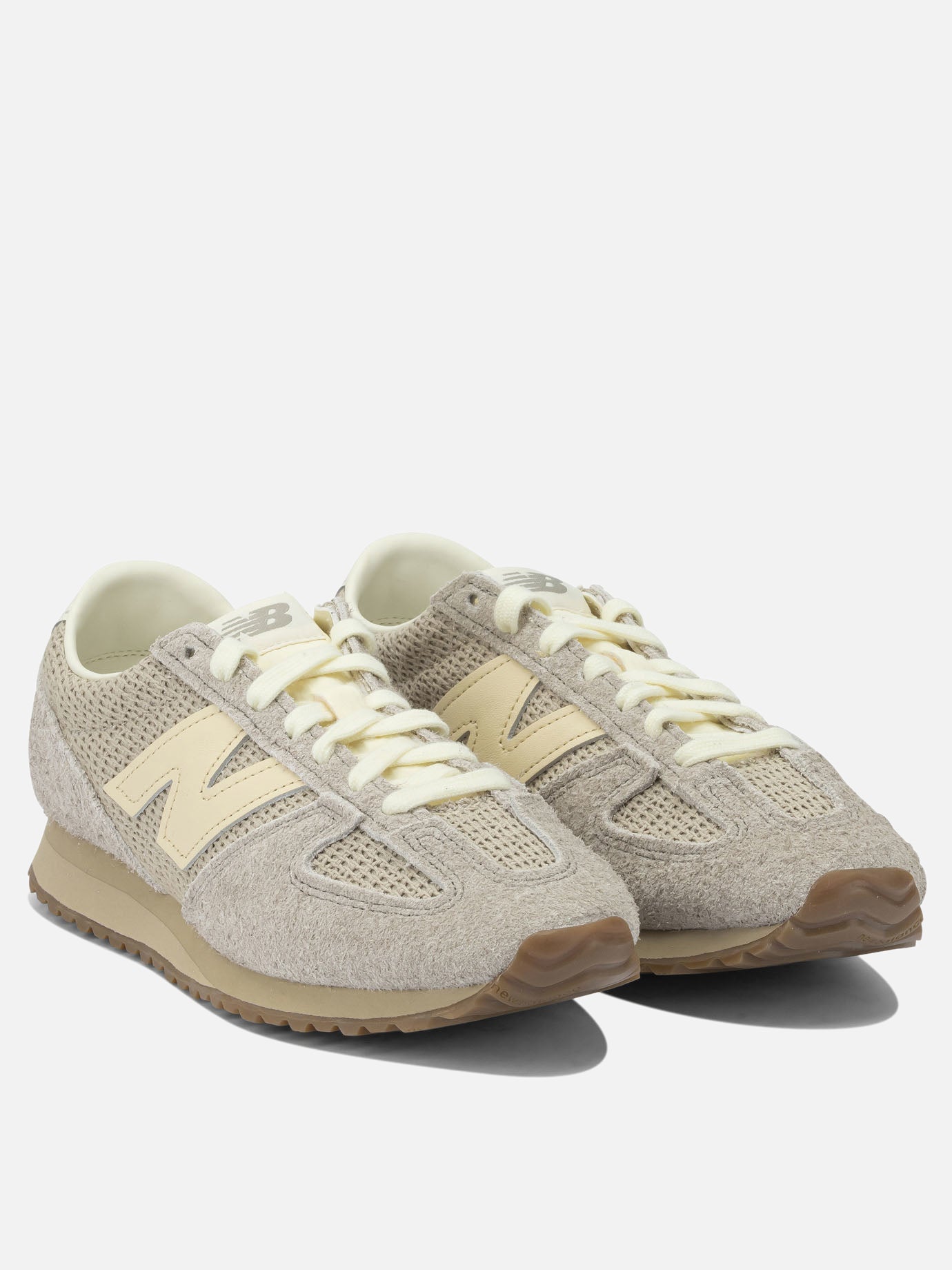 Low top sneakers 50% suede 50% fabric - 100% rubber  Beige - New Balance Men | PDP | VIETTI Online Store | Zoom-Modal_2
