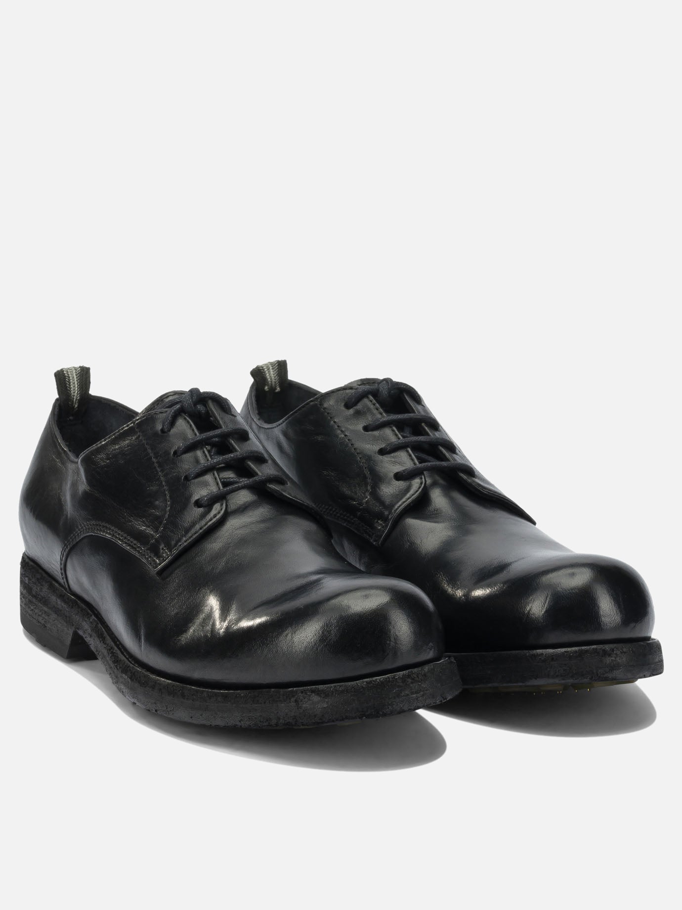 Derby 100% leather - 100% rubber  Black - Officine Creative Men | PDP | VIETTI Online Store | thumbnail_2