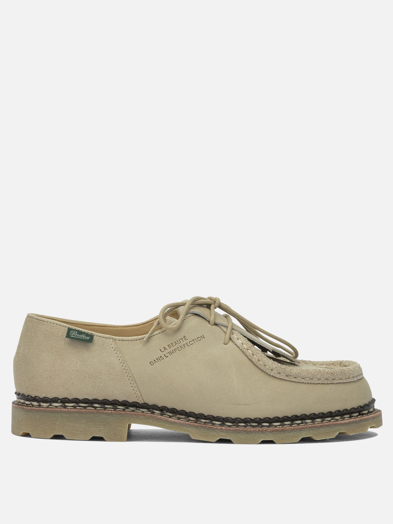 Derby 100% leather - 100% rubber  Beige - Paraboot Men | PDP | VIETTI Online Store | Zoom-Modal
