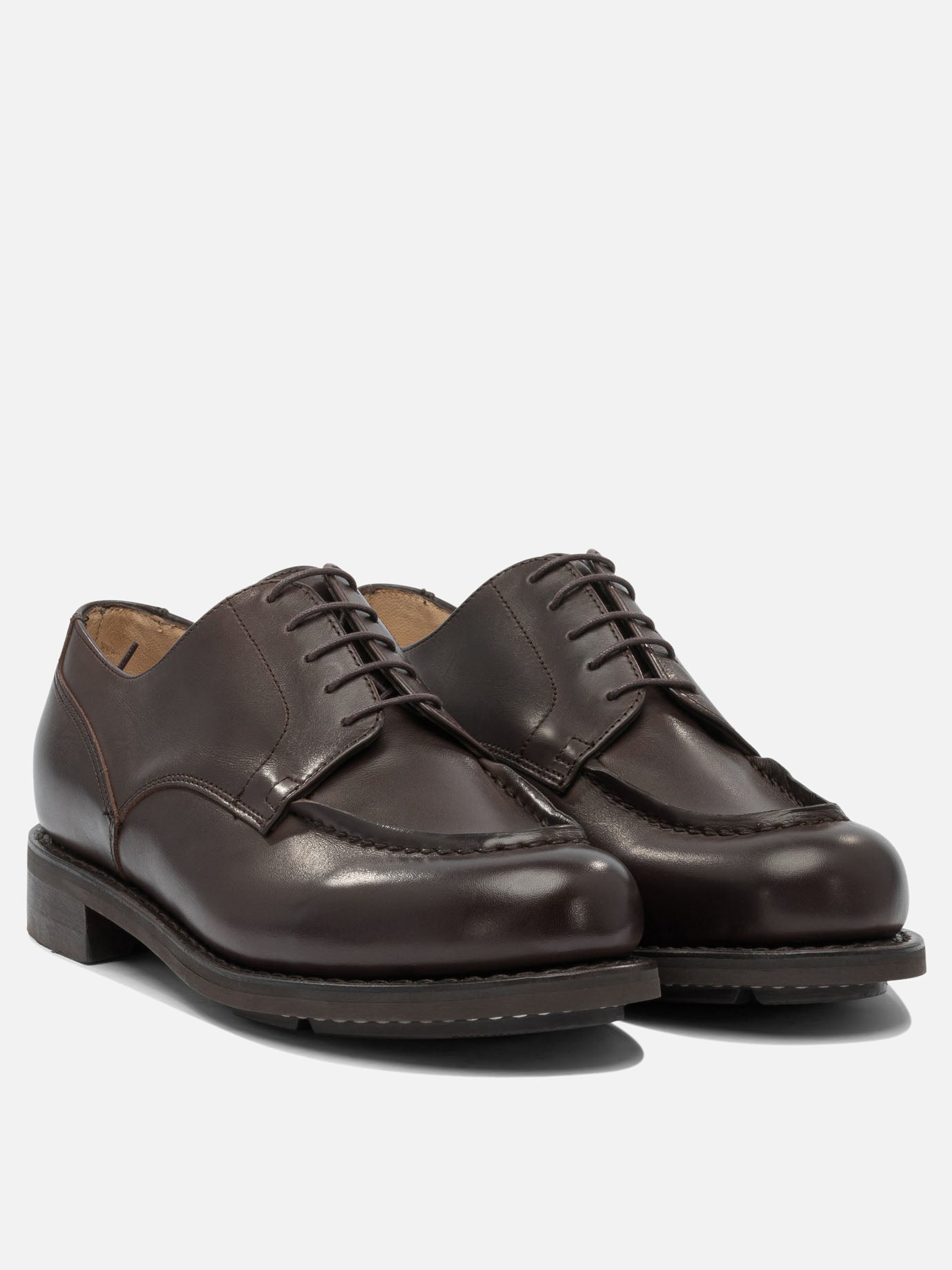 Brogues 100% leather - 100% rubber  Brown - Paraboot Men | PDP | VIETTI Online Store | thumbnail_2