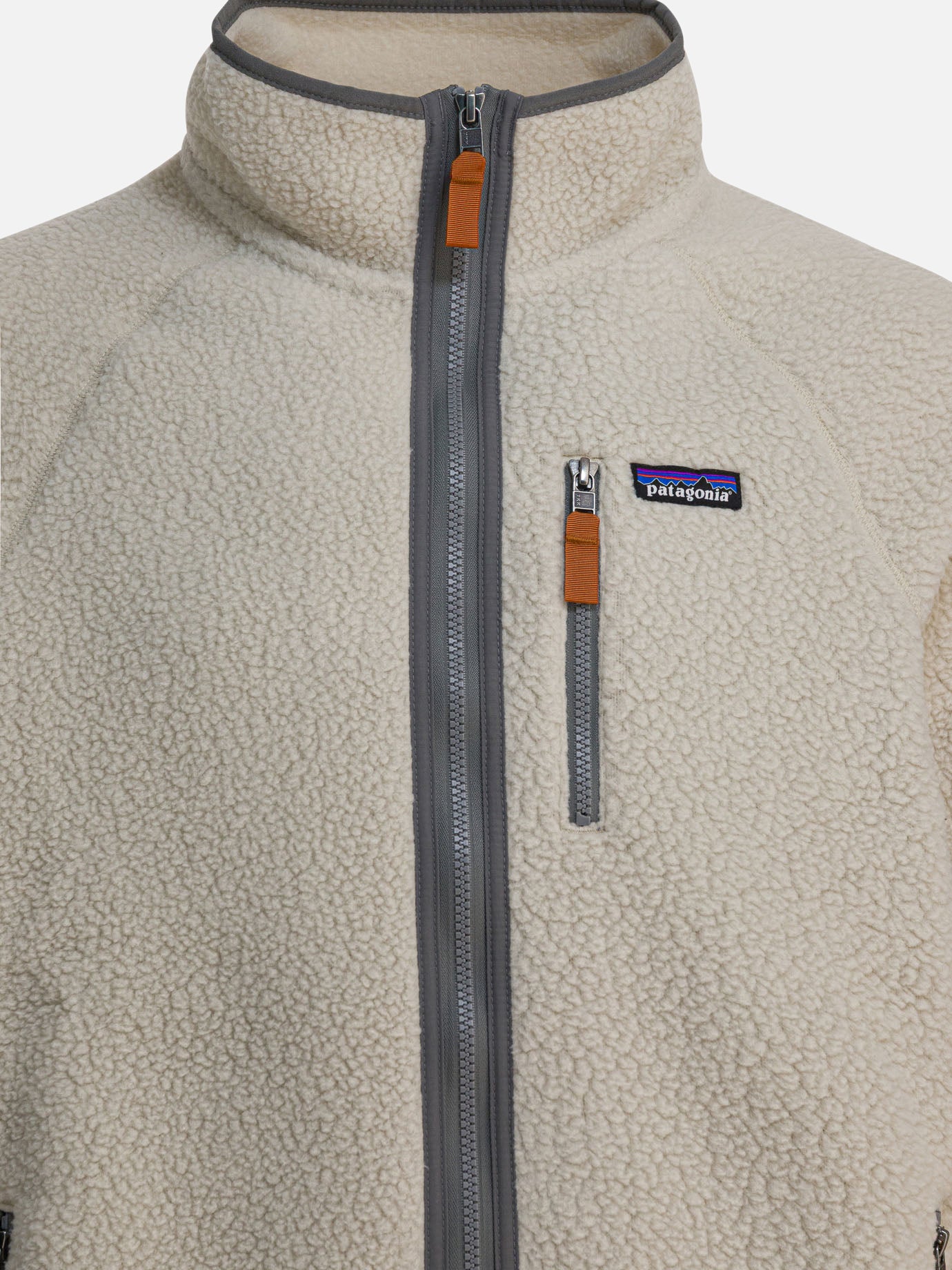 Fleece jackets Logo  White - Patagonia Men | PDP | VIETTI Online Store | thumbnail_3