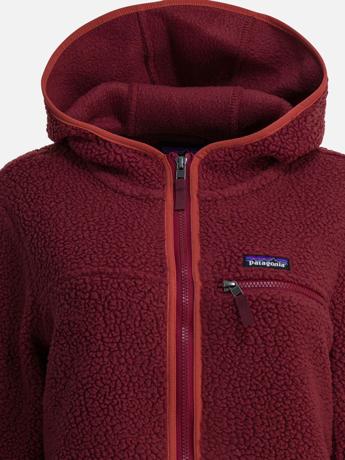 Fleece jackets Logo  Bordeaux - Patagonia Women | PDP | VIETTI Online Store | thumbnail_3