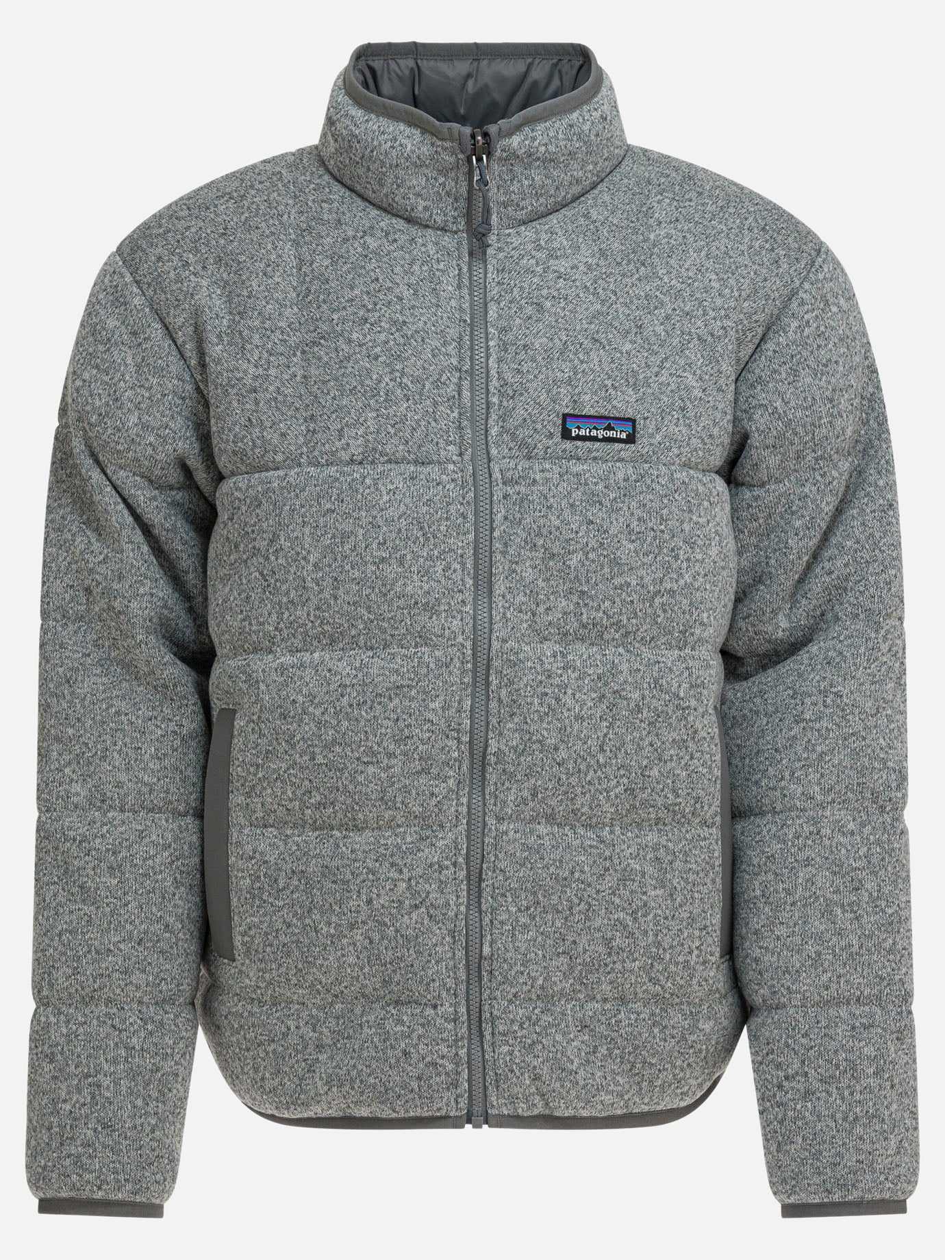 Down jackets Logo  Grey - Patagonia Men | PDP | VIETTI Online Store | Zoom-Modal

