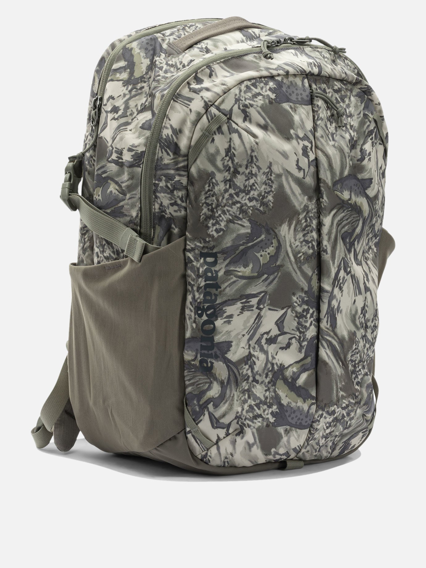 Sport backpacks 100% recyled polyester  Grey - Patagonia Women | PDP | VIETTI Online Store | Zoom-Modal_2
