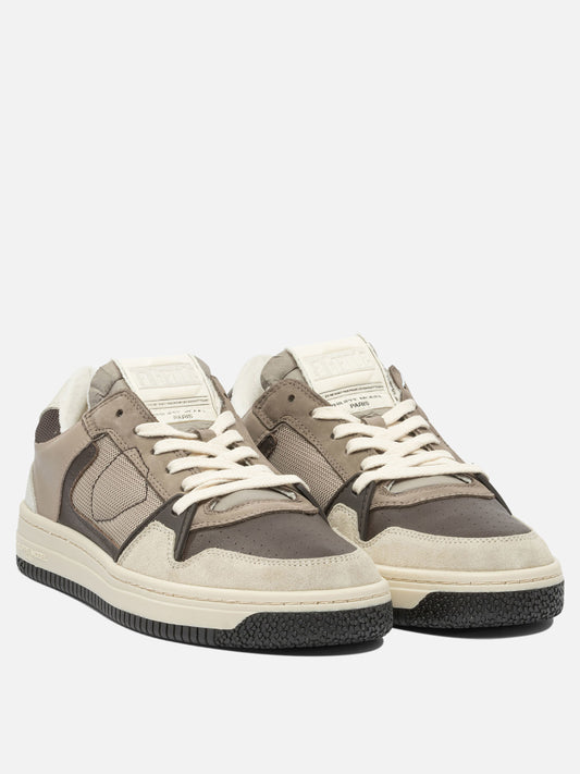 Low top sneakers 80% leather 20% polyamide - 100% leather  Brown - Philippe Model Paris Men | PLP | VIETTI Online Store | 2
