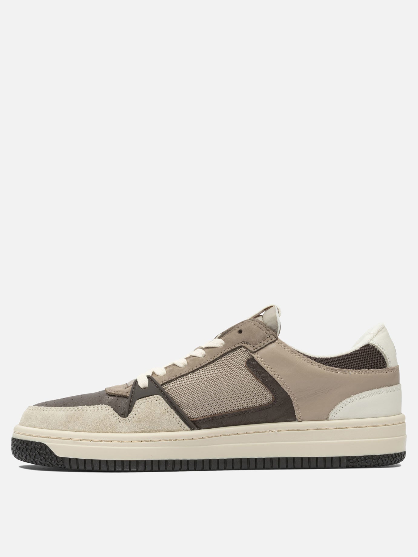 Low top sneakers 80% leather 20% polyamide - 100% leather  Brown - Philippe Model Paris Men | PDP | VIETTI Online Store | Zoom-Modal_3
