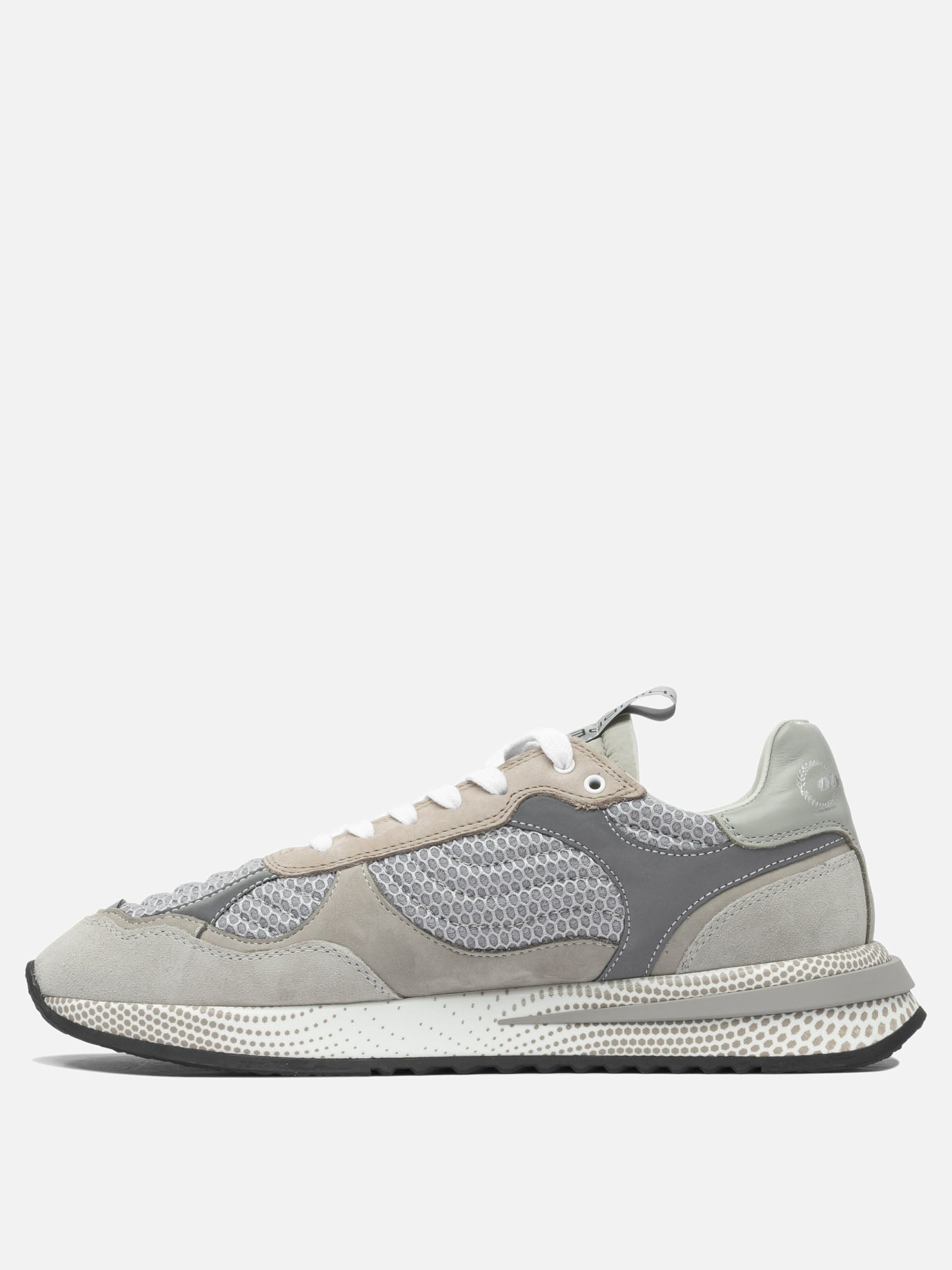 Low top sneakers 80% suede 20% mesh - 100% rubber  Grey - Philippe Model Paris Men | PDP | VIETTI Online Store | thumbnail_3