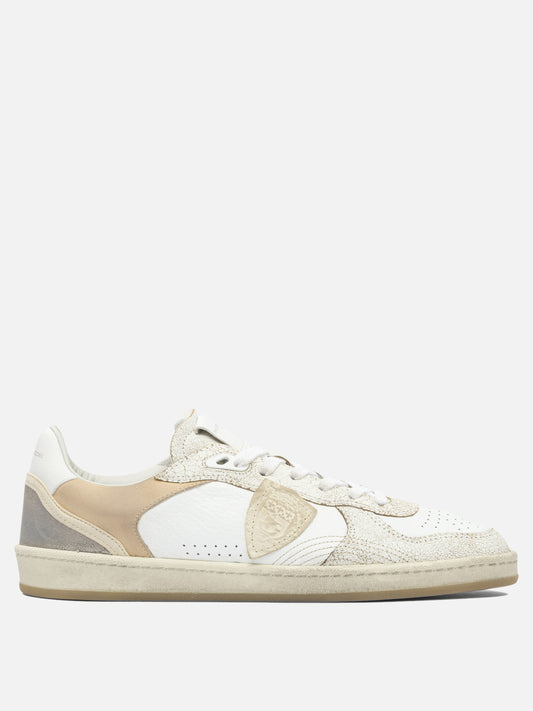 Low top sneakers 100% leather - 100% rubber  White - Philippe Model Paris Men | PLP | VIETTI Online Store 
