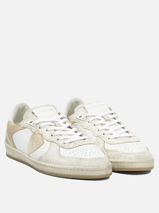 Low top sneakers 100% leather - 100% rubber  White - Philippe Model Paris Men | PLP | VIETTI Online Store | 2
