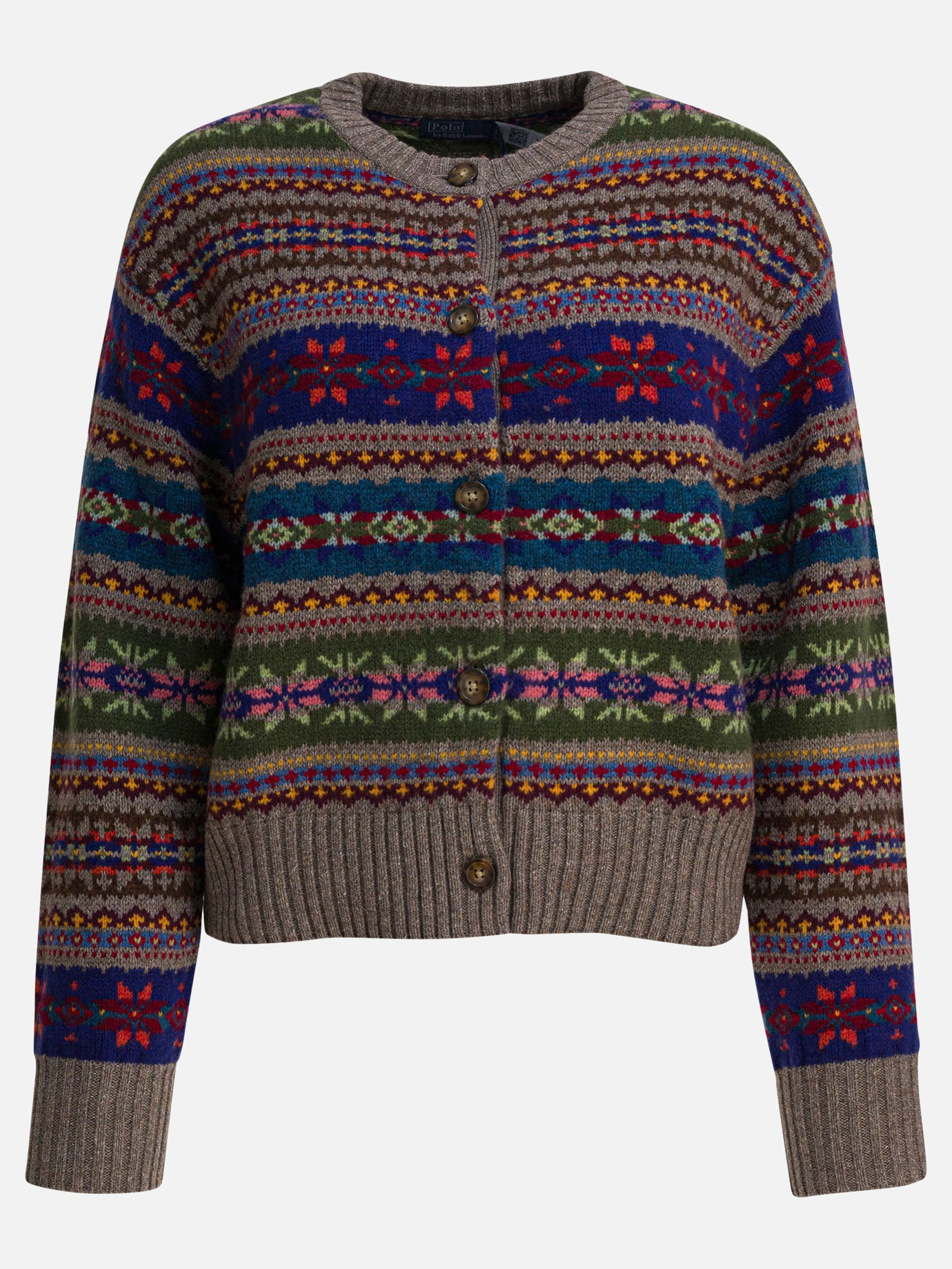 Cardigans Print  Beige - Polo Ralph Lauren Women | PDP | VIETTI Online Store | thumbnail