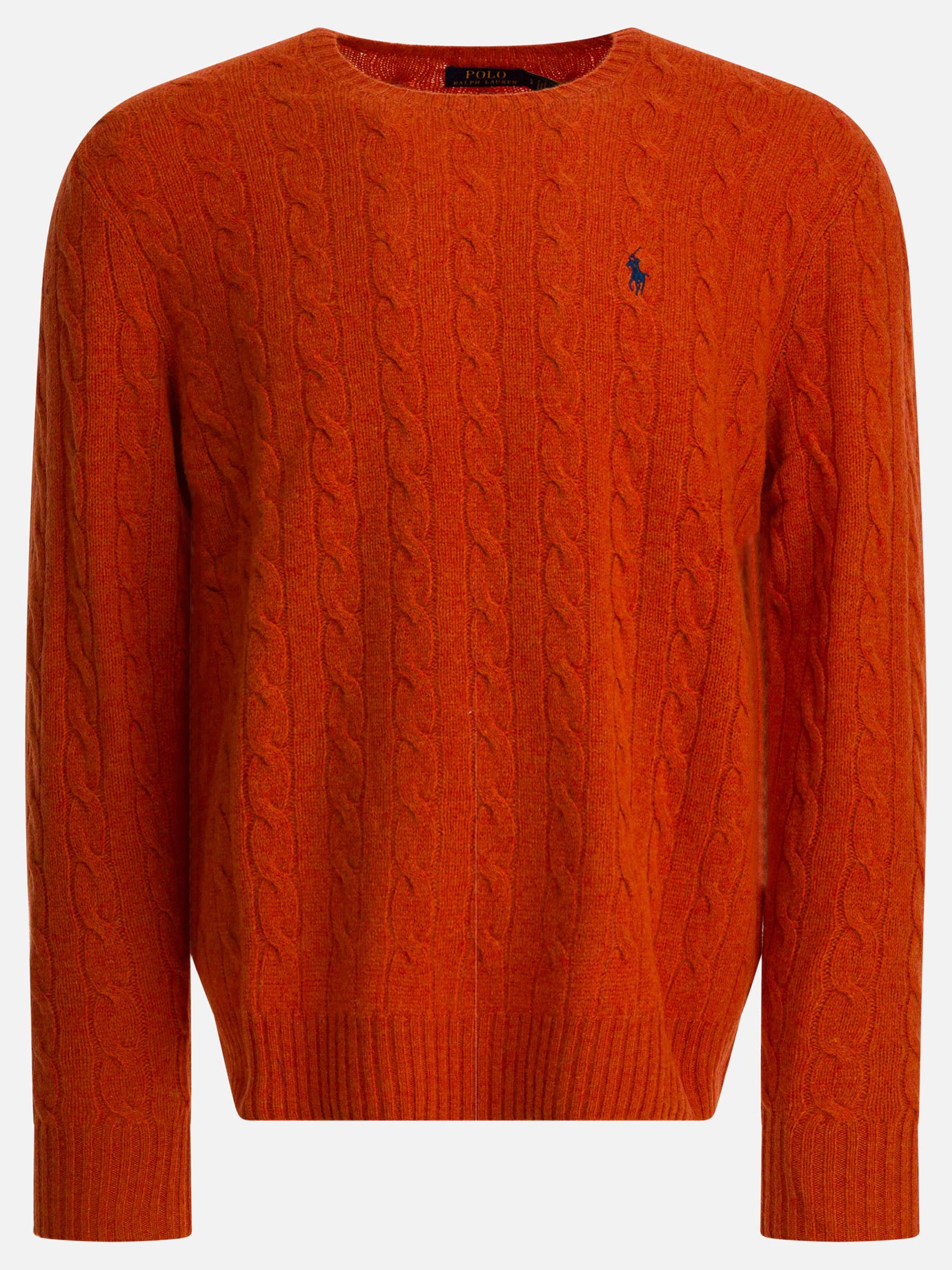 Crewneck sweaters Logo  Orange - Polo Ralph Lauren Men | PDP | VIETTI Online Store | Zoom-Modal
