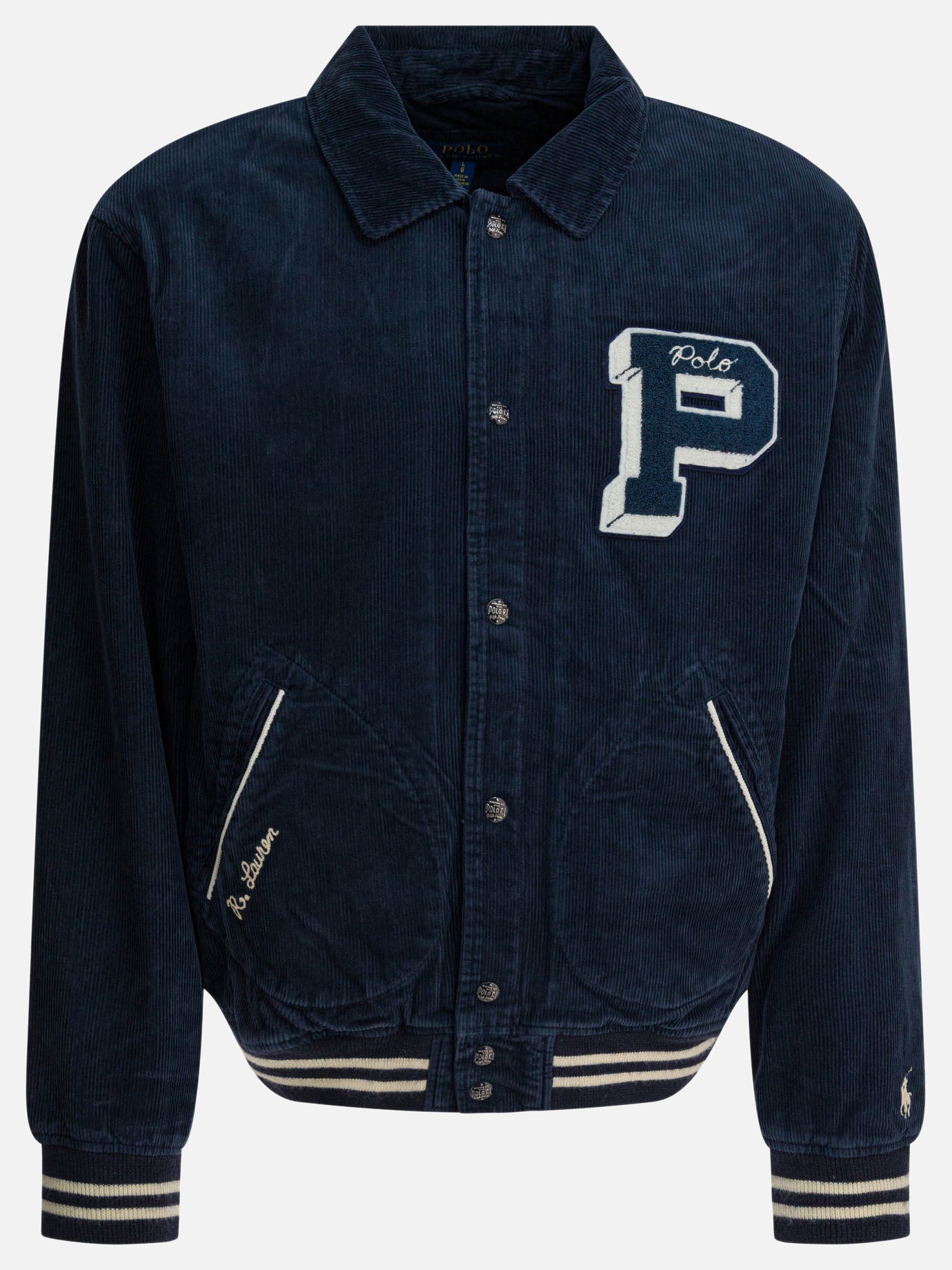 Bomber jackets Logo  Blue - Polo Ralph Lauren Men | PDP | VIETTI Online Store | thumbnail