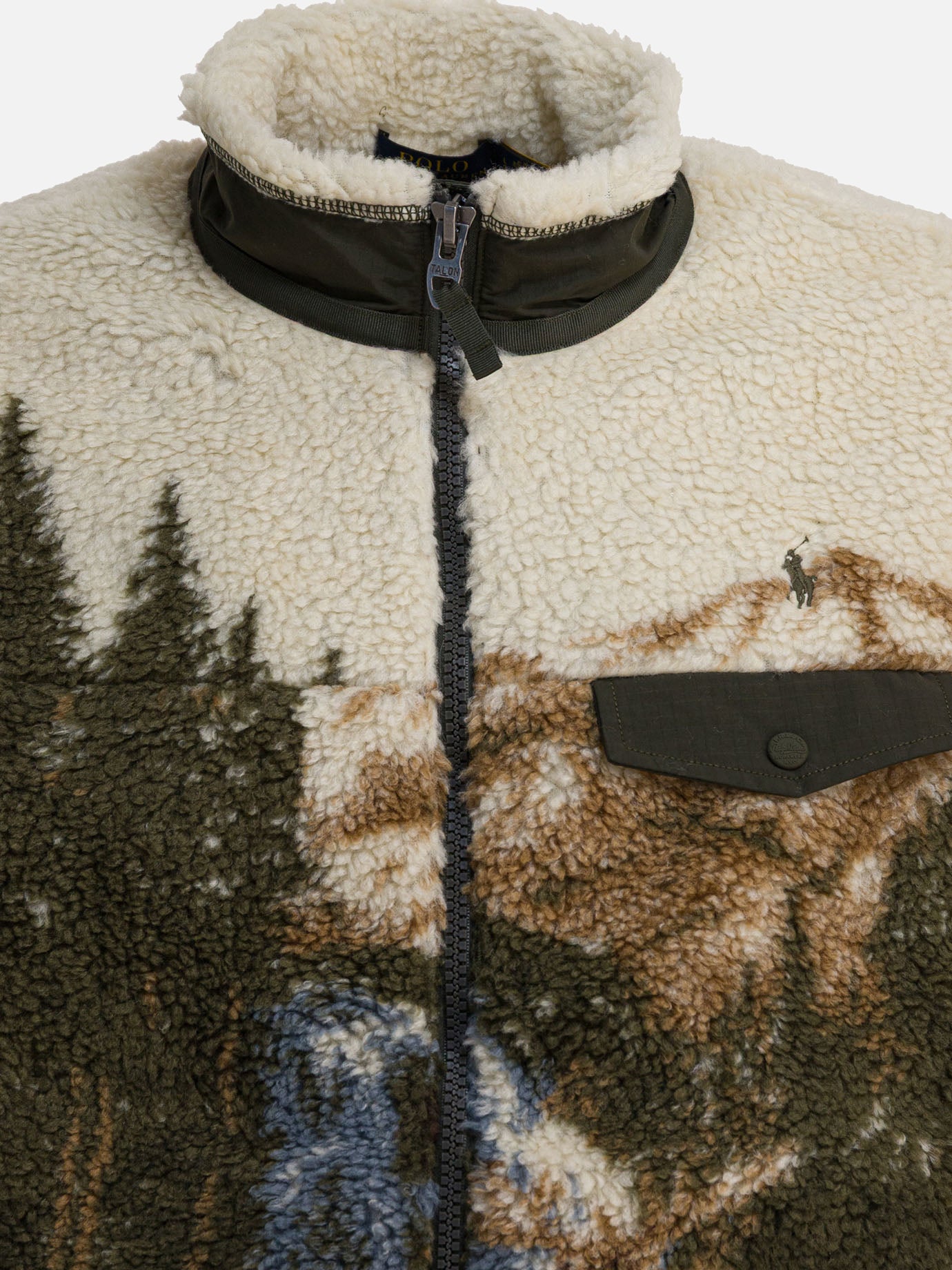Fleece jackets Print  Multicolor - Polo Ralph Lauren Men | PDP | VIETTI Online Store | Zoom-Modal_3
