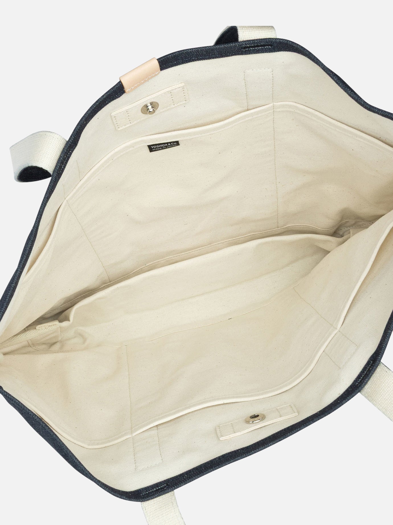 Large bags 100% cotton  Blue - Porter-Yoshida & Co Men | PDP | VIETTI Online Store | Zoom-Modal_4
