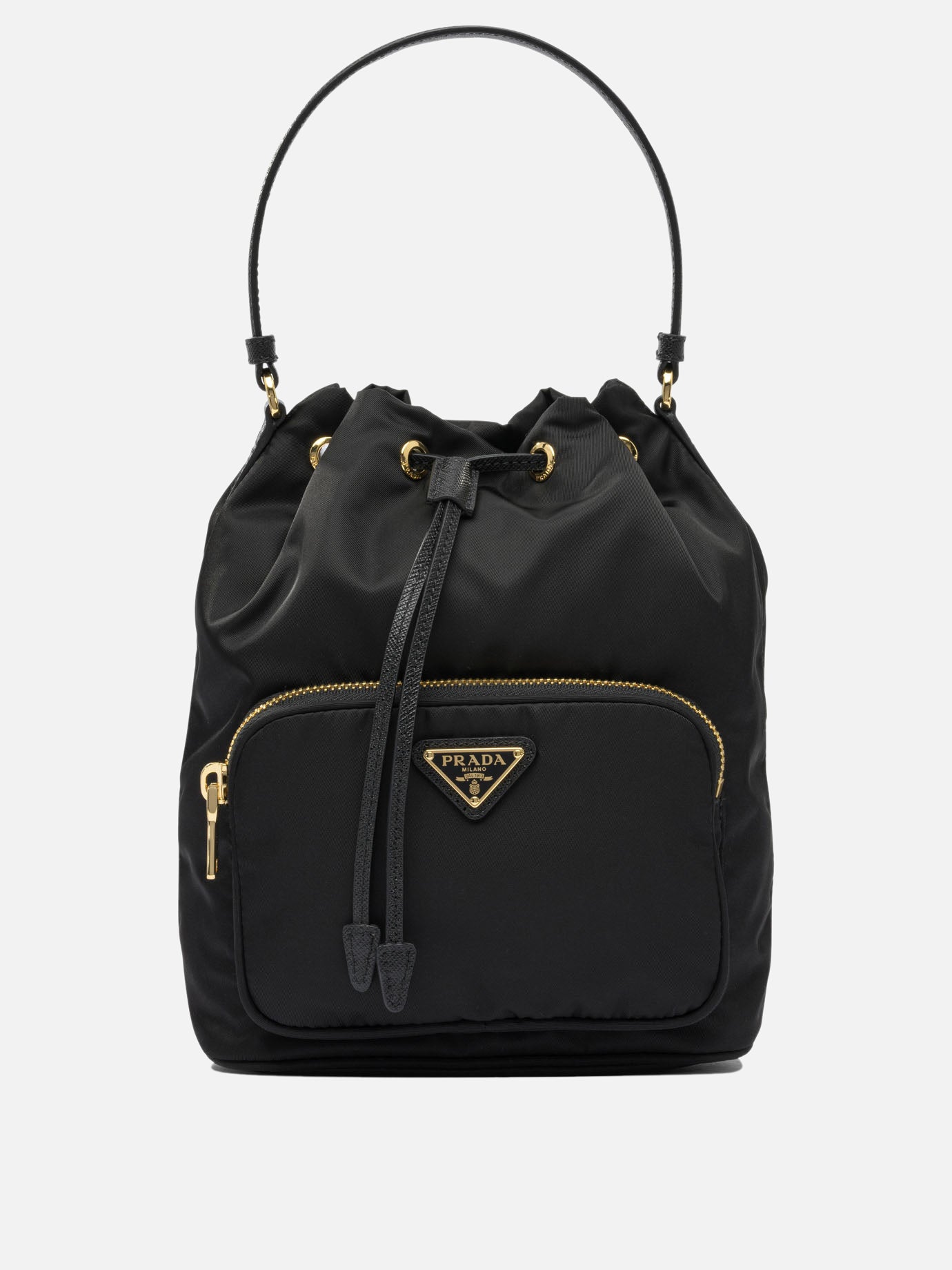 Small bags 100% recycled polyamide  Black - Prada Women | PDP | VIETTI Online Store | thumbnail