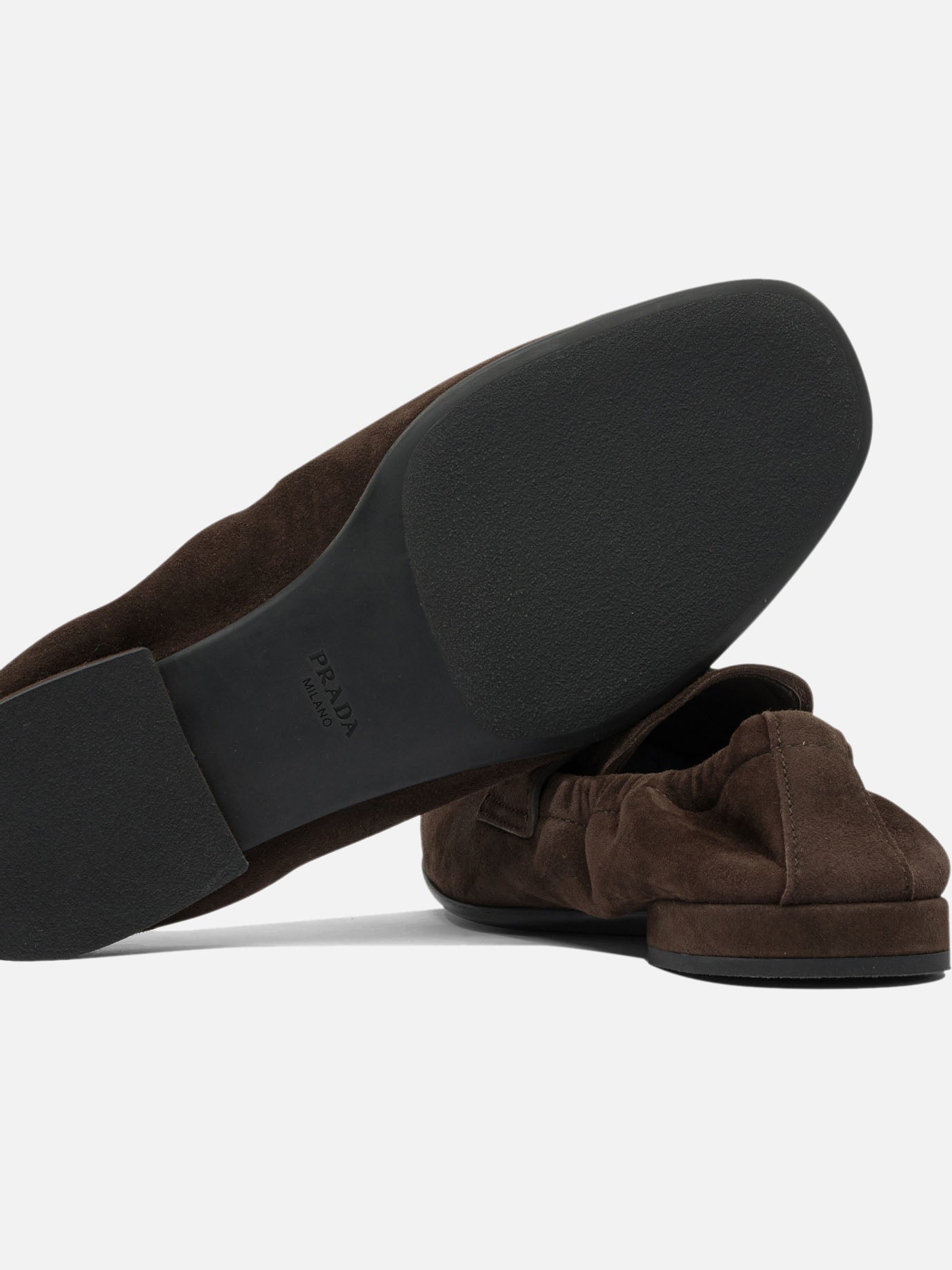 Loafers 100% lamb leather - 100% rubber  Brown - Prada Women | PDP | VIETTI Online Store | thumbnail_5