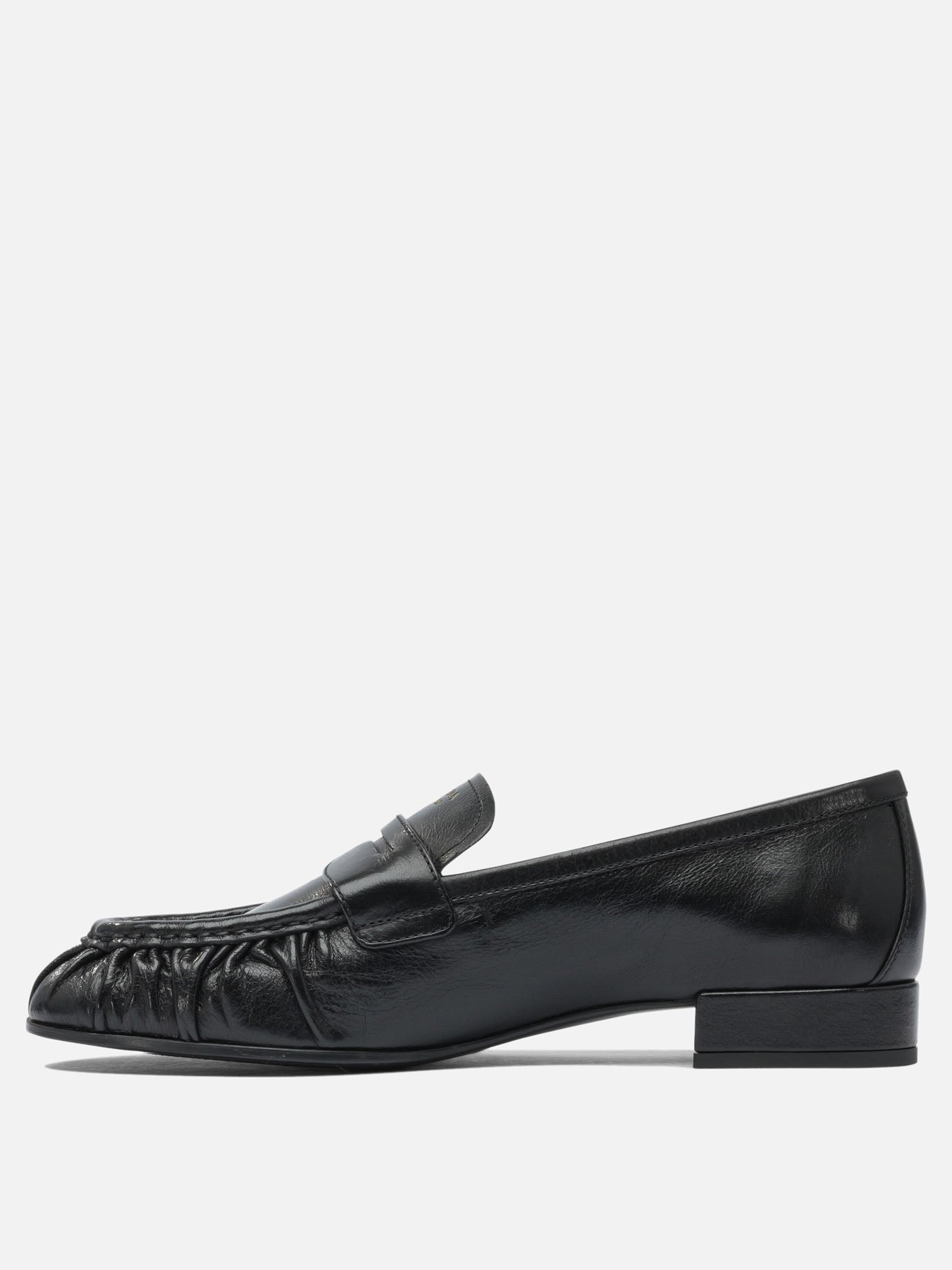 Loafers 100% bufalo leather - 80% rubber 20% leather  Black - Prada Women | PDP | VIETTI Online Store | Zoom-Modal_3
