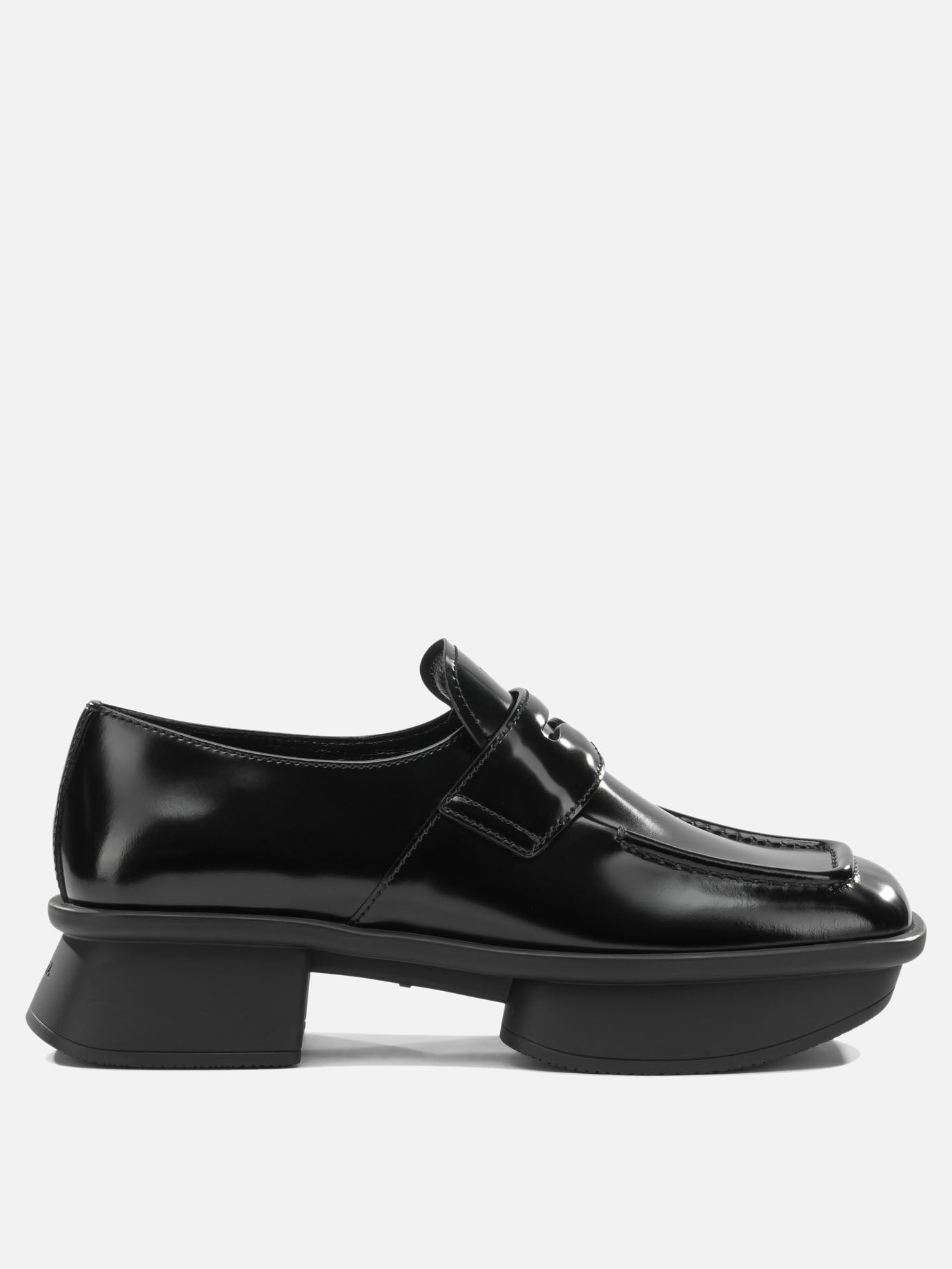 Loafers 100% leather - 100% rubber  Black - Prada Women | PDP | VIETTI Online Store | Zoom-Modal
