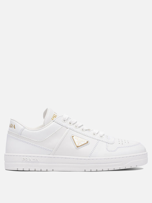 Low top sneakers 100% calf leather - 100% rubber  White - Prada Women | PLP | VIETTI Online Store 
