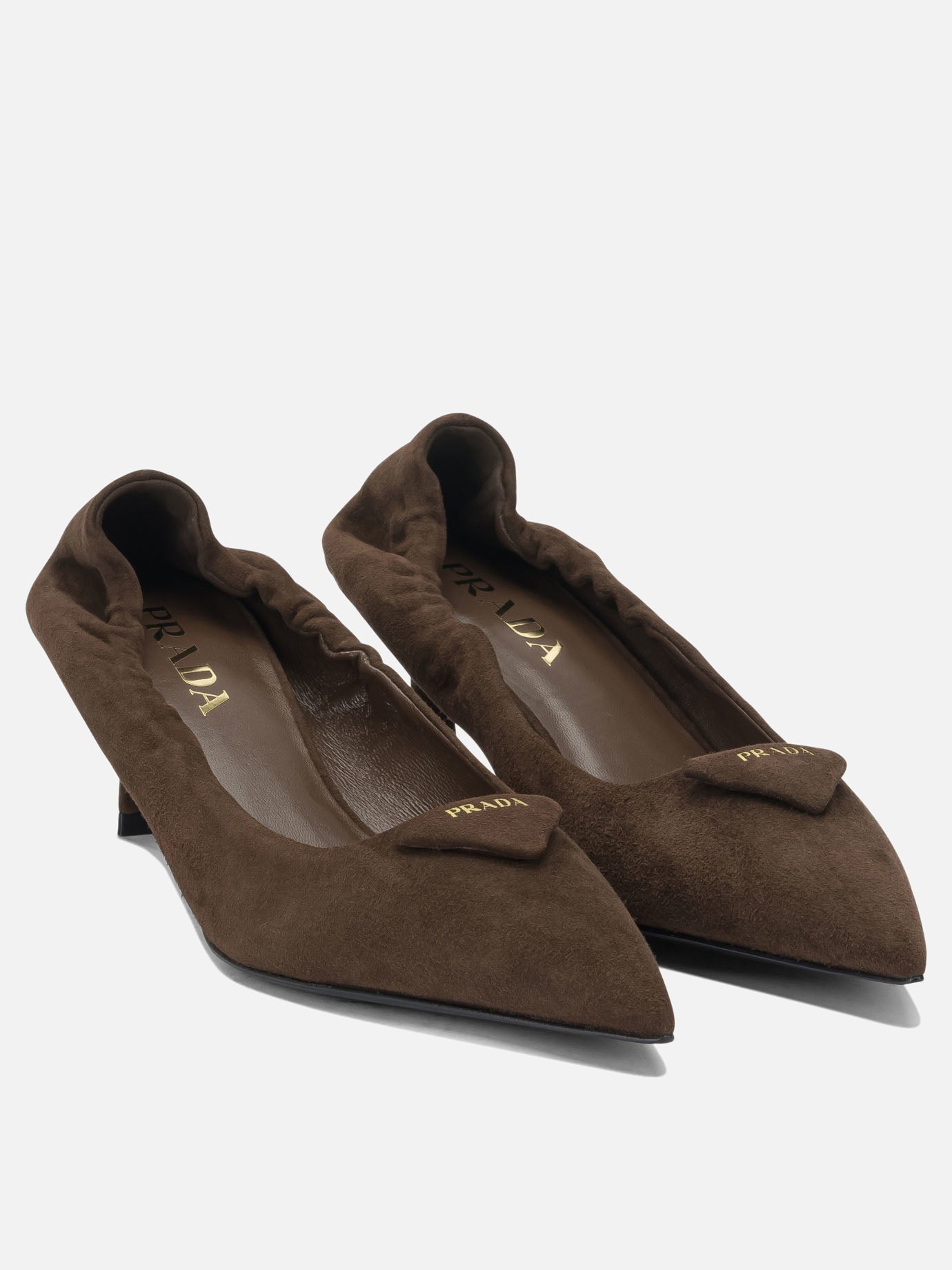 Pumps 100% lamb leather  Brown - Prada Women | PDP | VIETTI Online Store | Zoom-Modal_2
